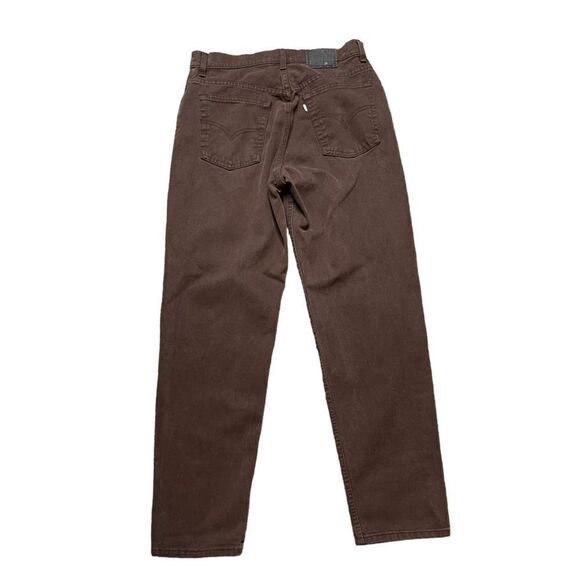 Vintage Levi's Silver Tab Loose Fit Jeans Brown Size 12 - Picture 1 of 8